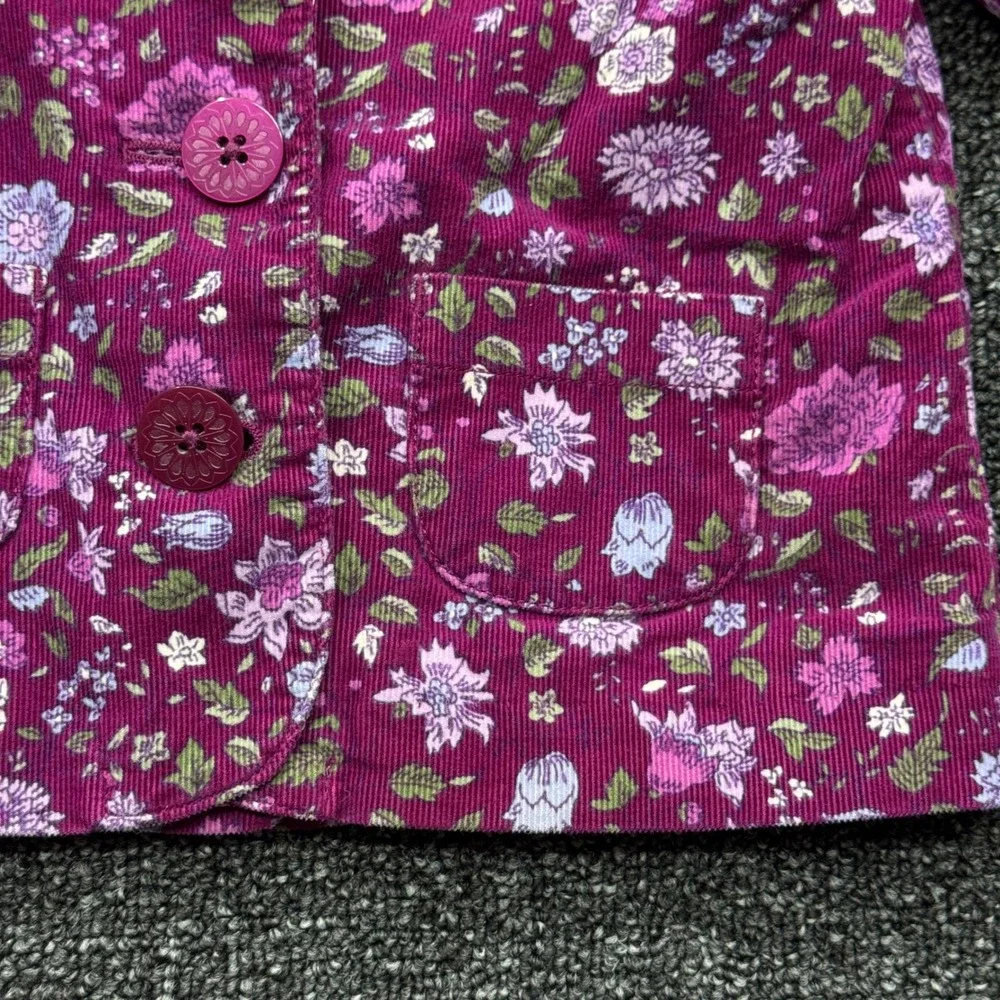 Gymboree corduroy floral